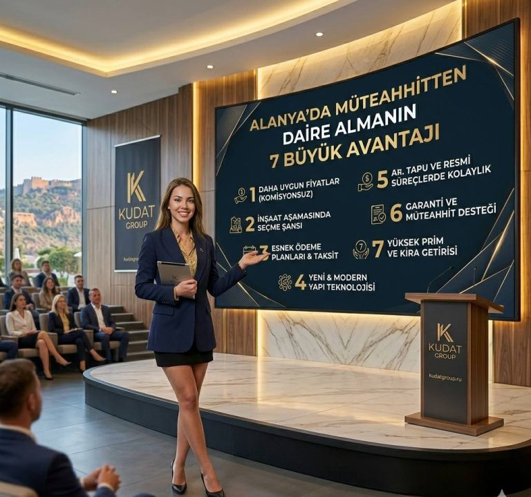 Alanya’da Müteahhitten Daire Almak – 7 Büyük Avantaj ve Kazançlı Yatırım Fırsatı